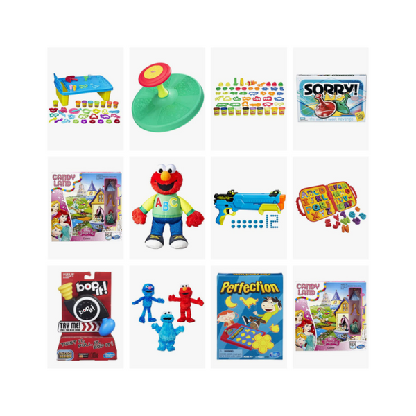 Juegos Play-Doh, Nerf, Hasbro y más
