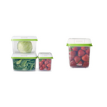 Set Of 4 Rubbermaid Produce Saver Containers