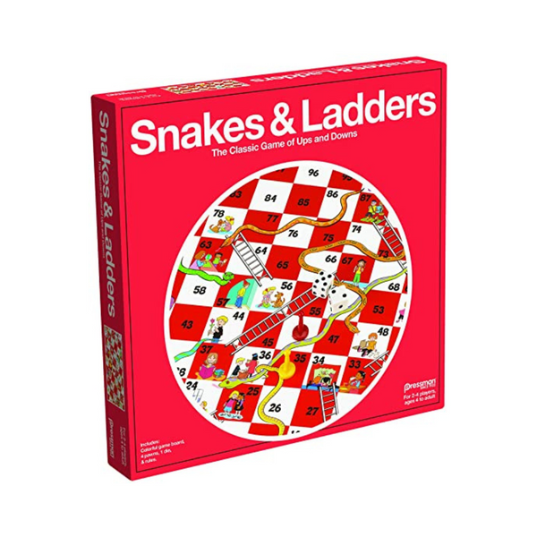 Pressman Snakes & Ladders Game