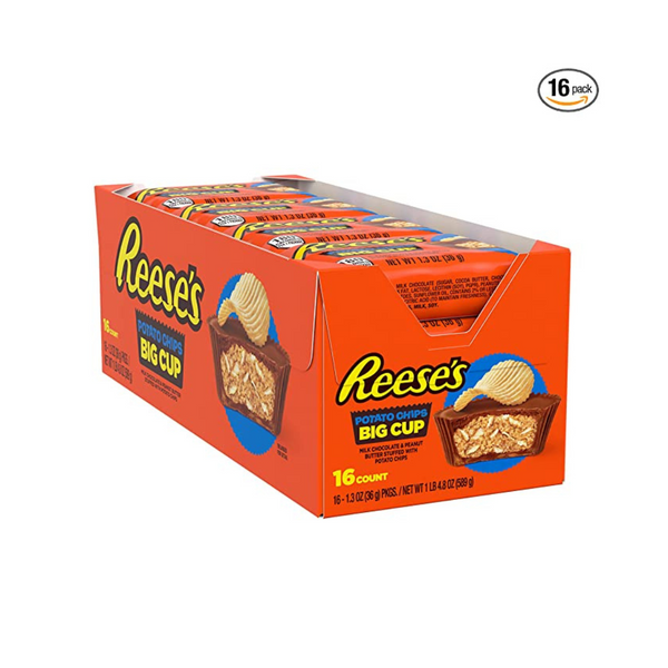 Taza grande de mantequilla de maní con chocolate con leche de REESE'S
