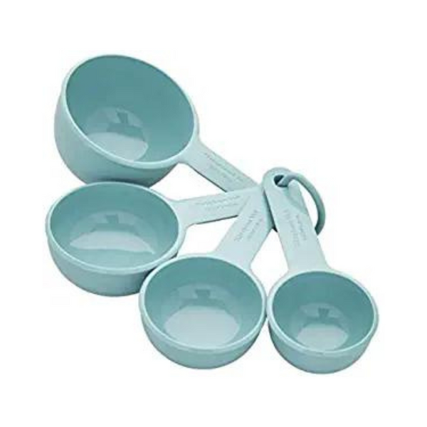 Juego de 4 vasos medidores KitchenAid, Aqua Sky