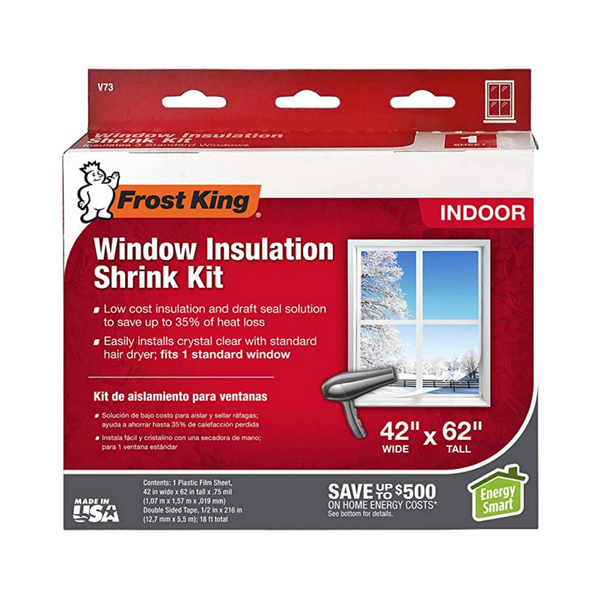 Kit de ventana de película retráctil Frost King