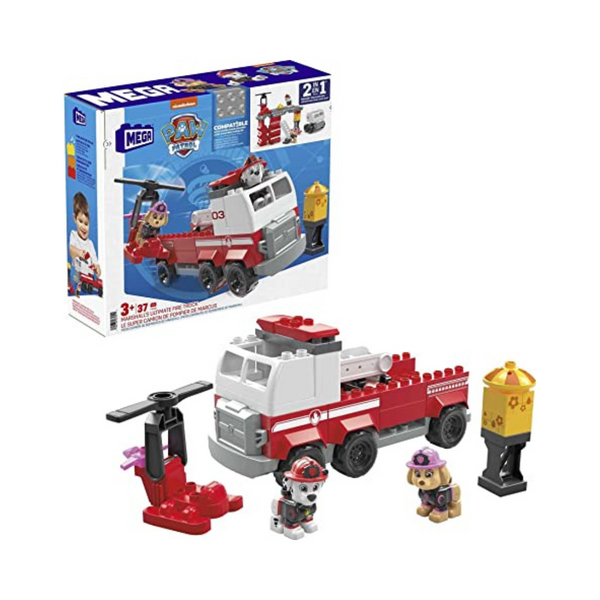 MEGA Paw Patrol Marshall's Ultimate Fire Truck Building Set