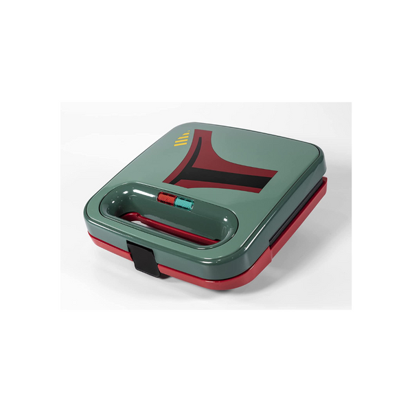 Uncanny Brands WM2-SRW-BBF Star Wars Boba Fett Double-Square Waffle Maker