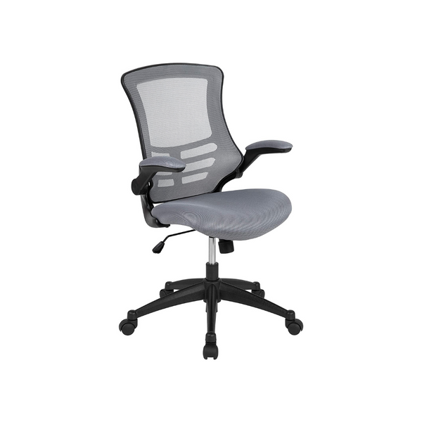 Flash Furniture Office Chair with Flip-Up Arms