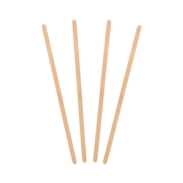 Royal 7.5" Wood Coffee Beverage Stirrers