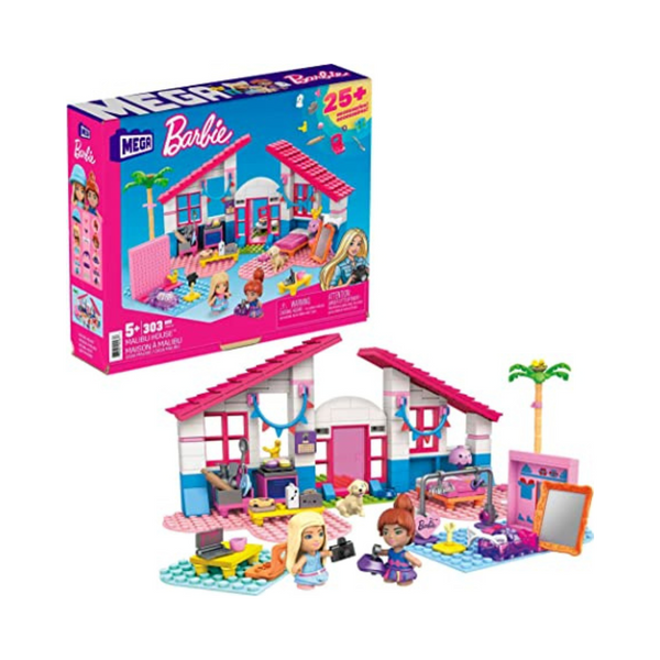 Barbie Malibu House Building Toys Set