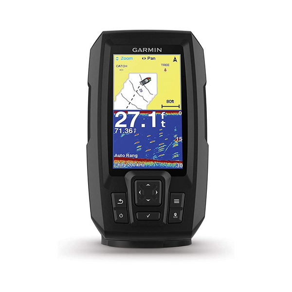 Garmin Striker Plus 4 con transductor de doble haz