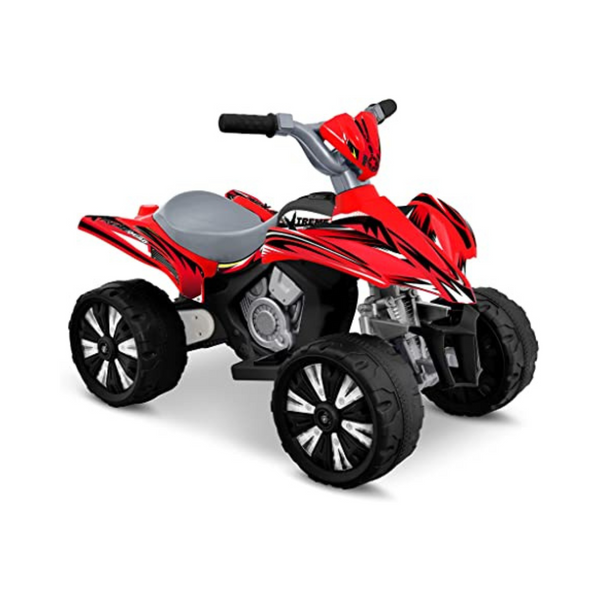 Kid Motorz ​​Xtreme Quad Rojo 6V Correpasillos