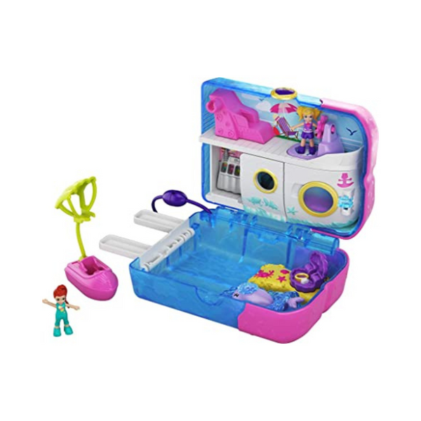 Polly Pocket Pocket World Sweet Sails Cruise Ship Compact