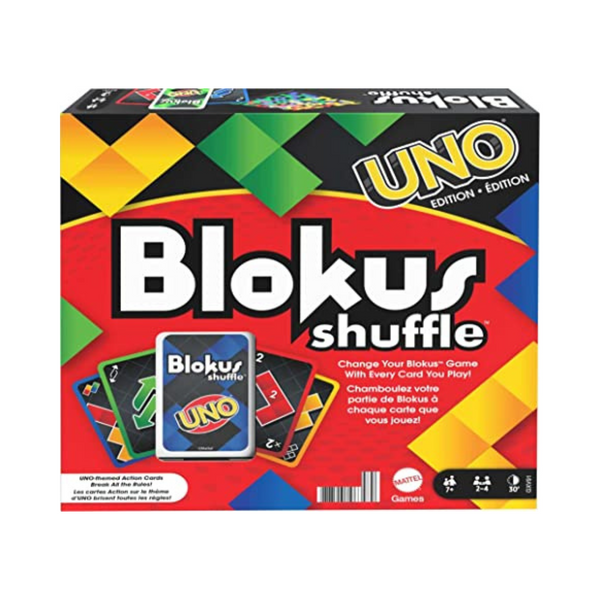 Blokus Shuffle: UNO Edition Strategy Board Game