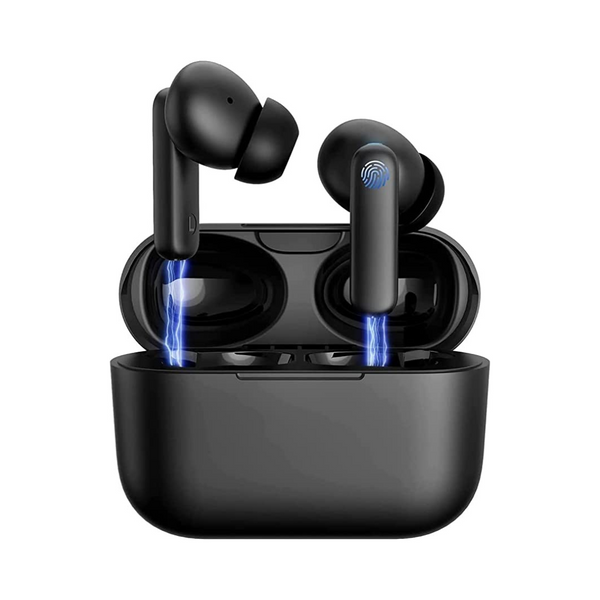 Smart Noise Reduction Bluetooth 5.1 Earbuds with Charging Case