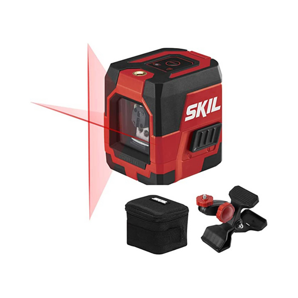 50' SKIL Self-Leveling Cross Line Laser Level Set