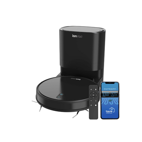Ionvac SmartClean V4, Self Emptying Robot Vacuum with Mapping PzDeals