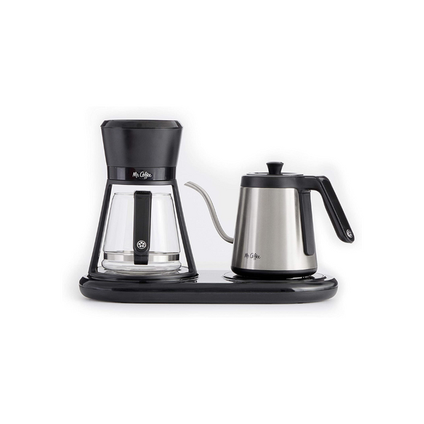 6-Cup Mr. Coffee All-in-One Pour Over Coffee Maker (Black, BVMC-PO19B)