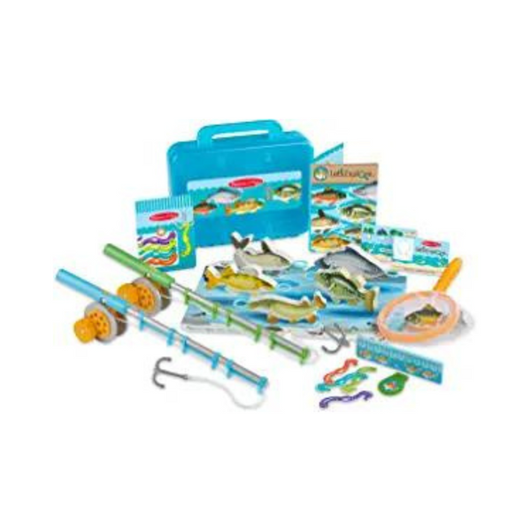Melissa & Doug Let’s Explore Fishing 21 Piece Play Set