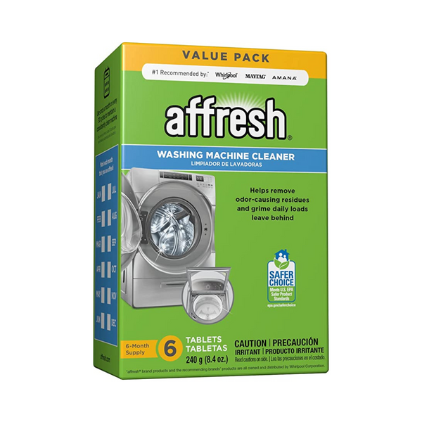 Limpiador de lavadora Affresh, paquete de 6