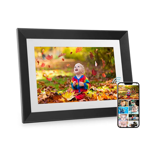Digital Picture Frame - Benibela 10.1 Inch WiFi AI Smart Electronic Digital Photo Frame