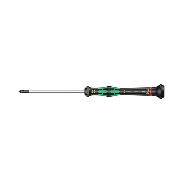 Destornillador de precisión para electrónica Phillips Wera Kraftform Micro 2050 PH