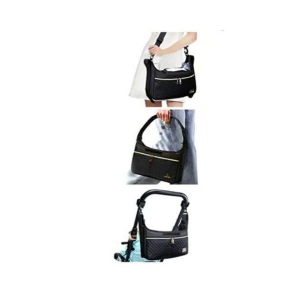 Universal Stroller Organizer Bag with Cup Holder
