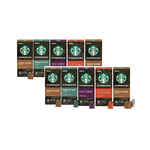 100-Count Starbucks by Nespresso Espresso Capsules 5-Flavor Variety Pack
