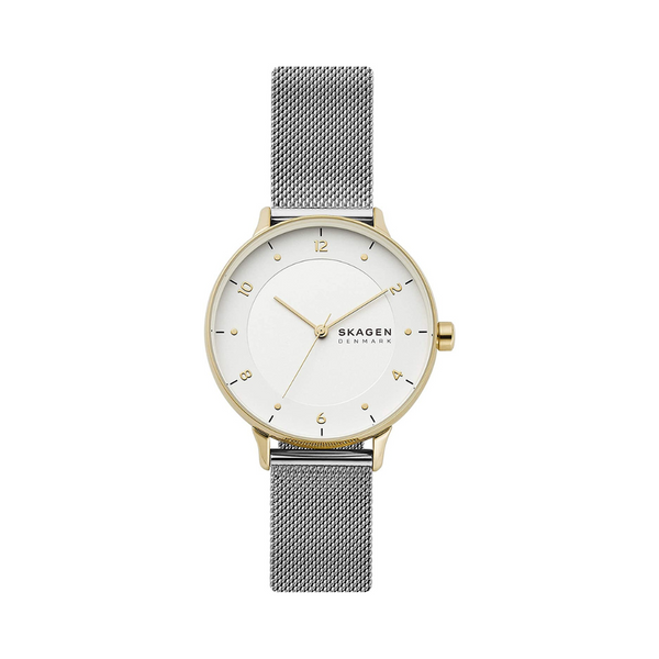 Skagen Women’s RIIS Quartz Analog Stainless Steel Watch