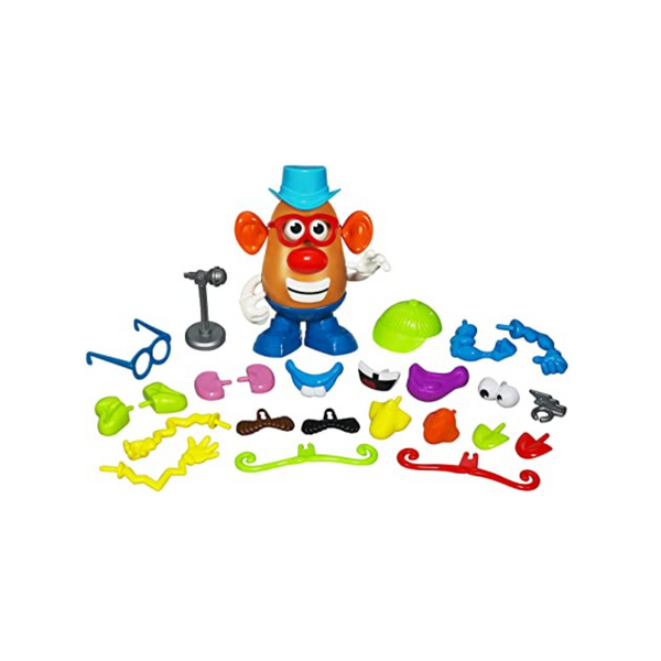 Potato Head Mr. Potato Head Piezas y piezas de maleta tonta Juguete para niños pequeños