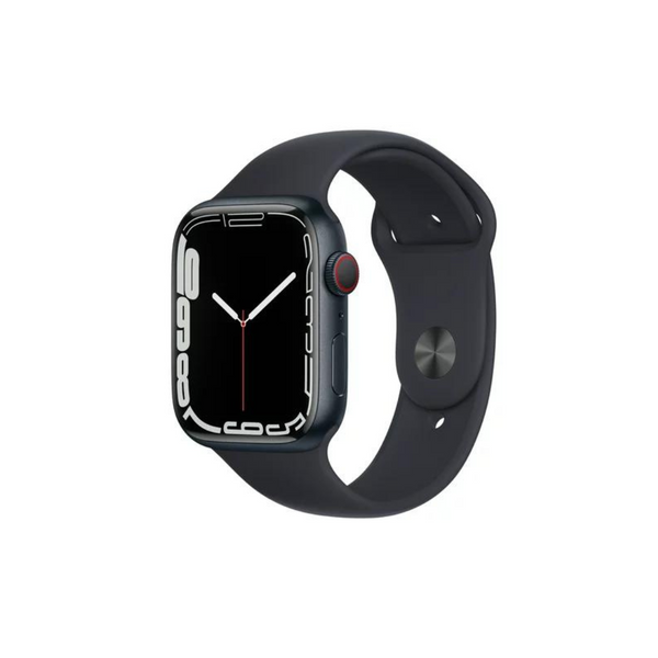 Apple Watch Series 7 GPS + Cellular, 45mm Midnight Aluminum Case