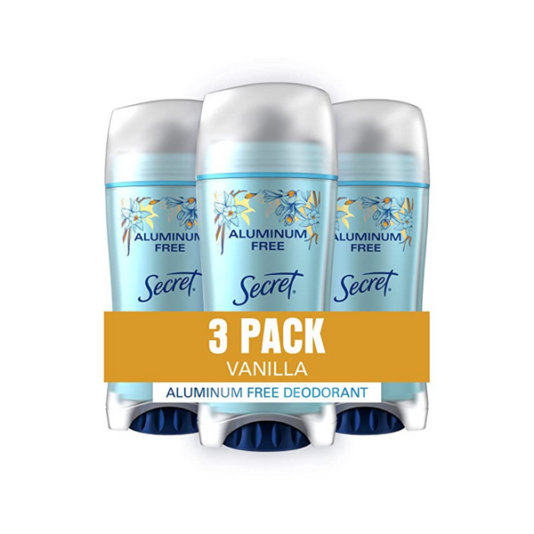Pack Of 3 Secret Aluminum Free Deodorant for Women