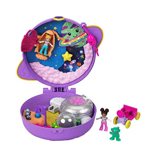 Polly Pocket Saturn Space Explorer Compact