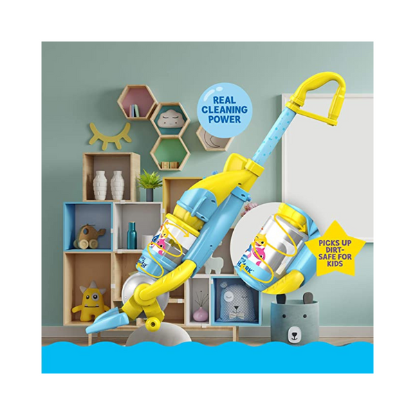 Pinkfong Baby Shark Kid’s Toy Vacuum with Real Suction Power PzDeals