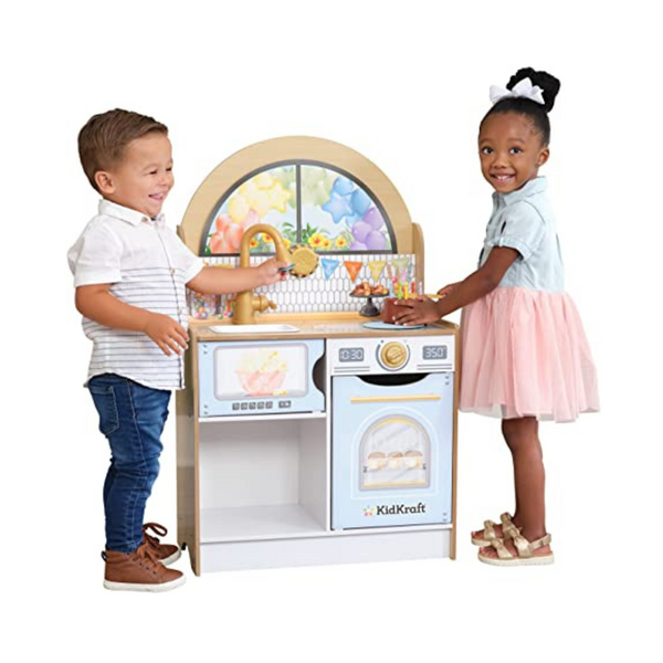 KidKraft Let’s Celebrate! Wooden Party Play Kitchen