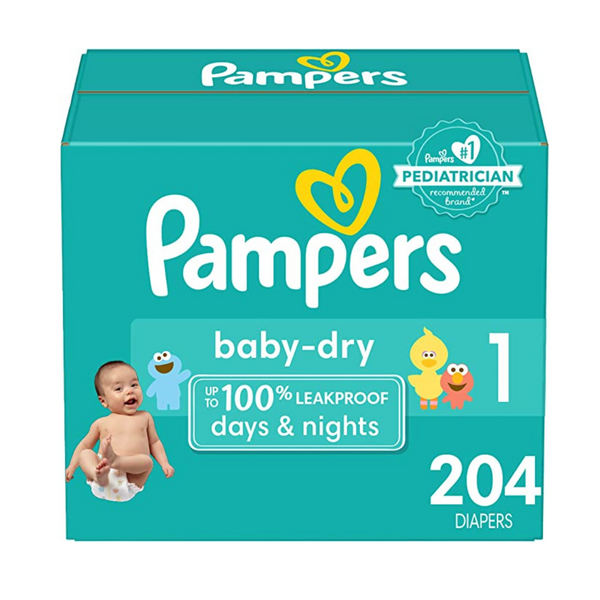 Ahorre en pañales secos para bebés Pampers