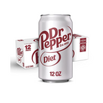 12 Cans of Diet Dr Pepper Soda