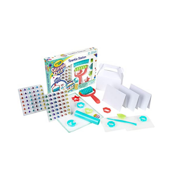 Kit de manualidades Crayola Glitter Dots Sparkle Station