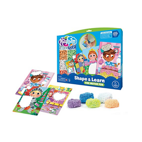 Tarjetas de personajes para aprender y dar forma a Educational Insights Playfoam