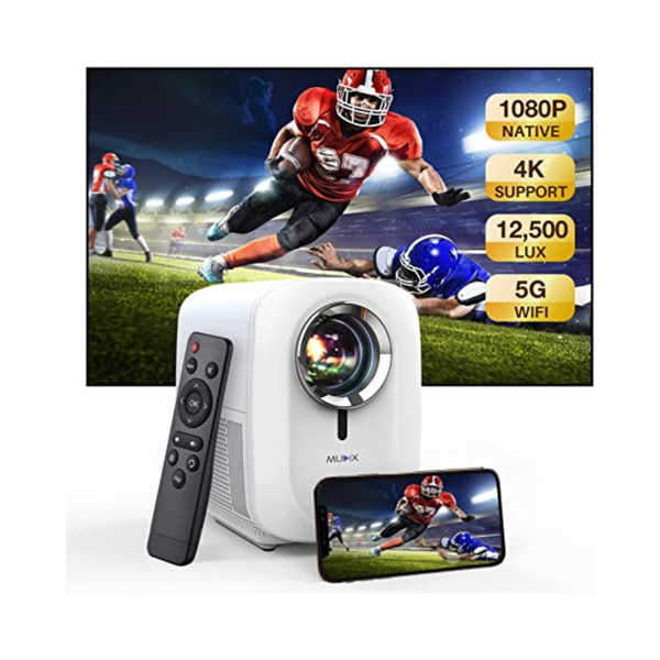 WiFi Projector - MUDIX Movie Projector Native