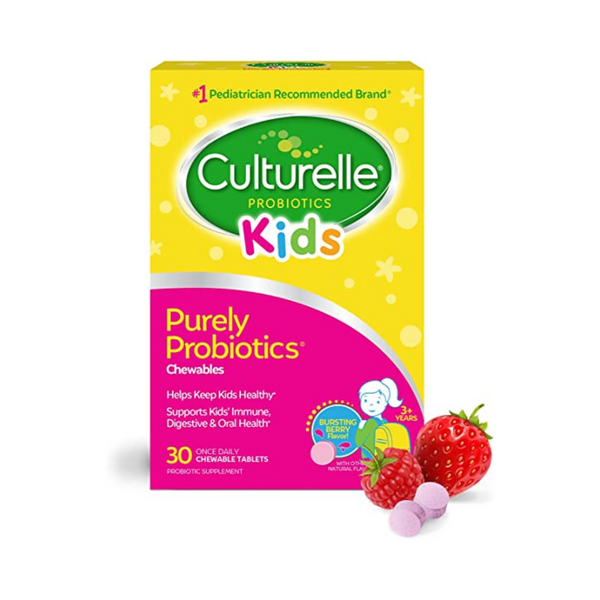 2 Packs of Culturelle Kids Chewable Daily Probiotic