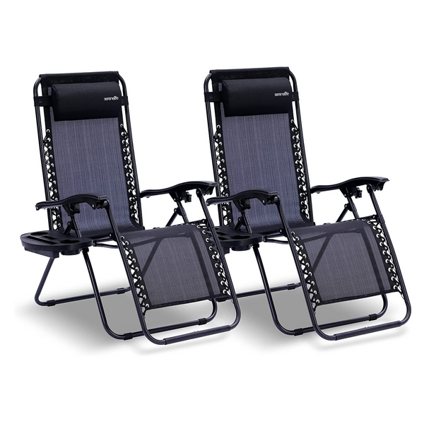 2 Zero Gravity Lounge Chairs (4 Colors)