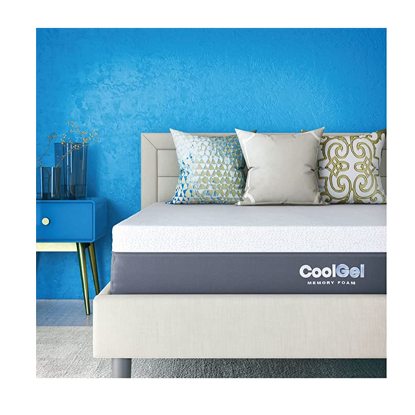 Classic Brands Cool Gel Ventilated Memory Foam 12-Inch Mattress, CertiPUR-US Certified