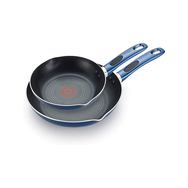 T-fal Excite ProGlide Nonstick Thermo-Spot Heat Indicator 8 Inch and 10.5 Inch Fry Pan Set