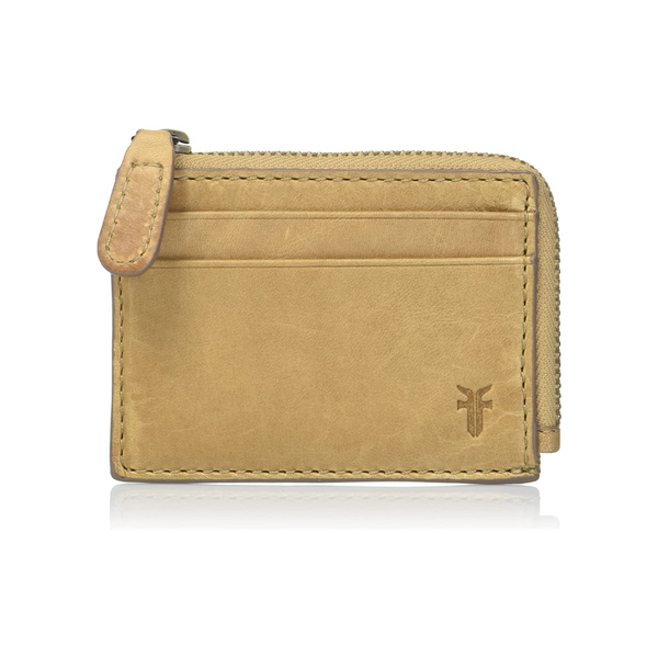 Frye Women’s Italian Leather Melissa Zip Card Case Wallet