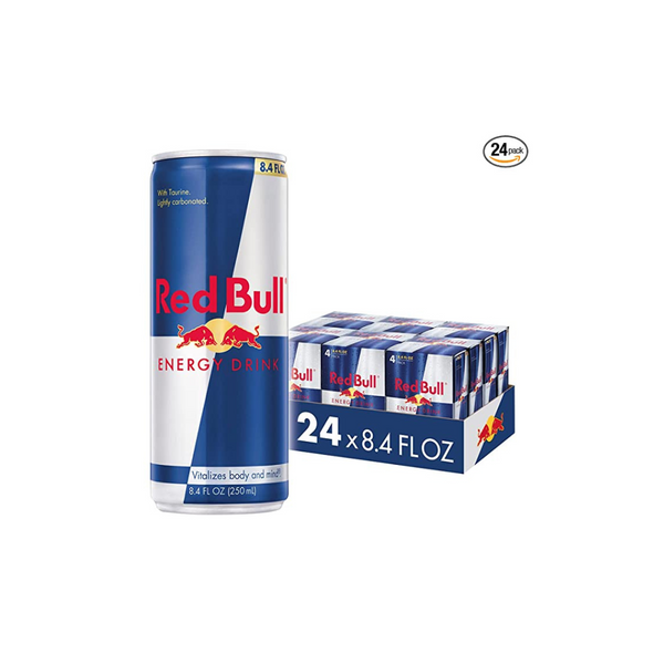 24 Cans Of Red Bull Energy Drink