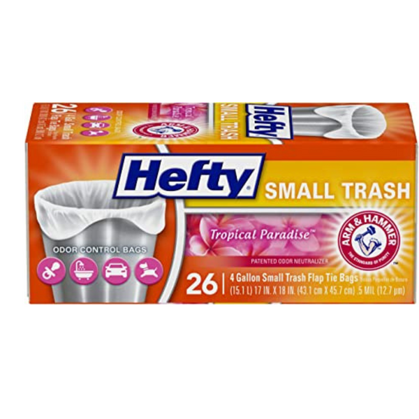 26 Hefty Trash Bags/Garbage Bags
