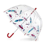 totes Kids Clear Bubble Umbrella with Easy Grip Handle