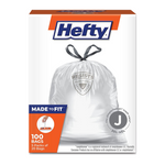 100 Count Hefty Made to Fit Trash Bags
