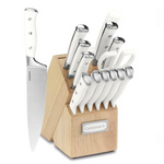 Cuisinart Classic Forged Triple Rivet High-Carbon 15-Piece Knife Block Set
