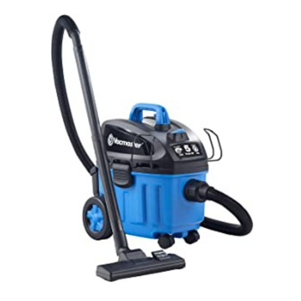 Vacmaster 4 Gallon, 5 Peak HP with 2-Stage Industrial Motor Wet/Dry Floor Vacuum