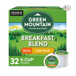64 Green Mountain Coffee Roasters Decaf Breakfast Blend