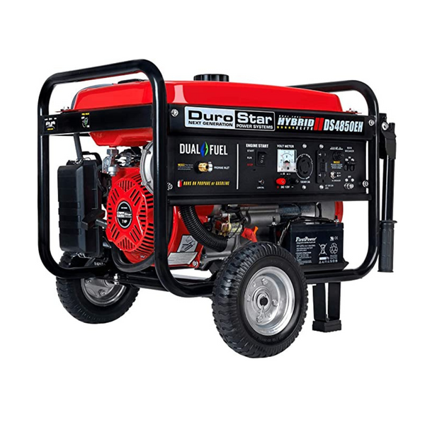 DuroStar 4850 Watt Dual Fuel Gas or Propane Portable Generator